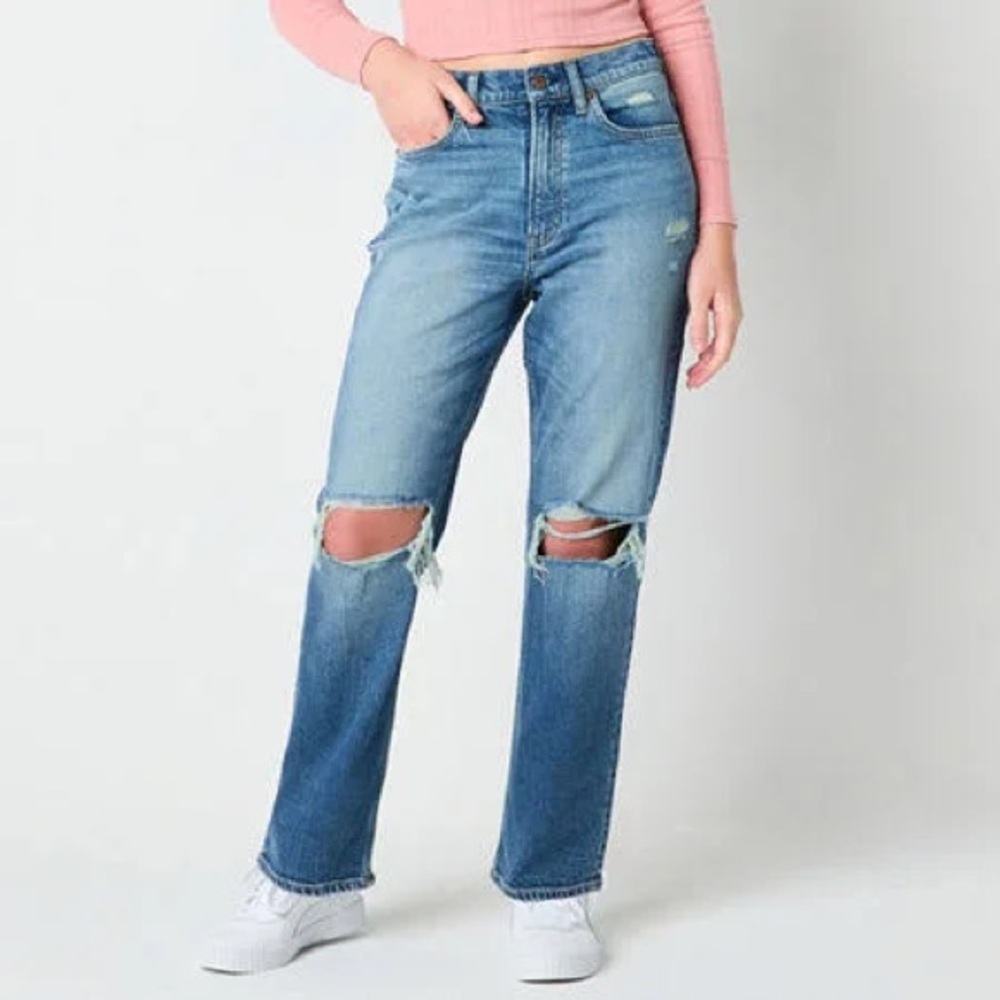 Juniors Arizona Highest Rise Vintage Straight Jeans Size 9 - NWT!